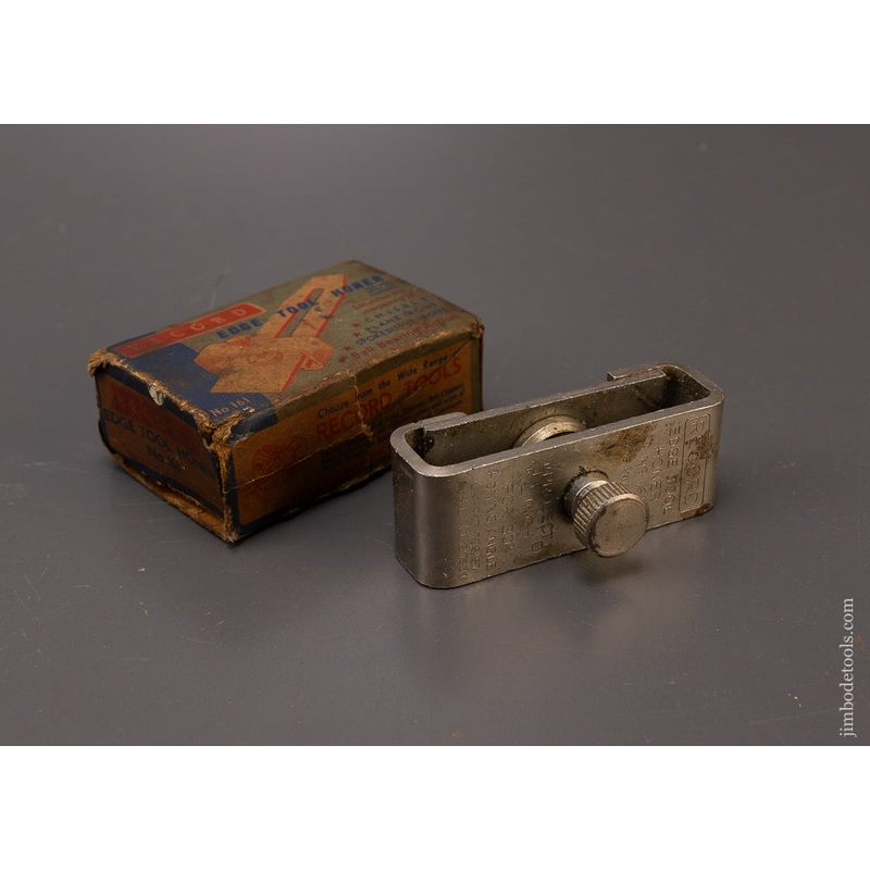 RECORD No. 161 Edge Tool Honer in Box – 104749