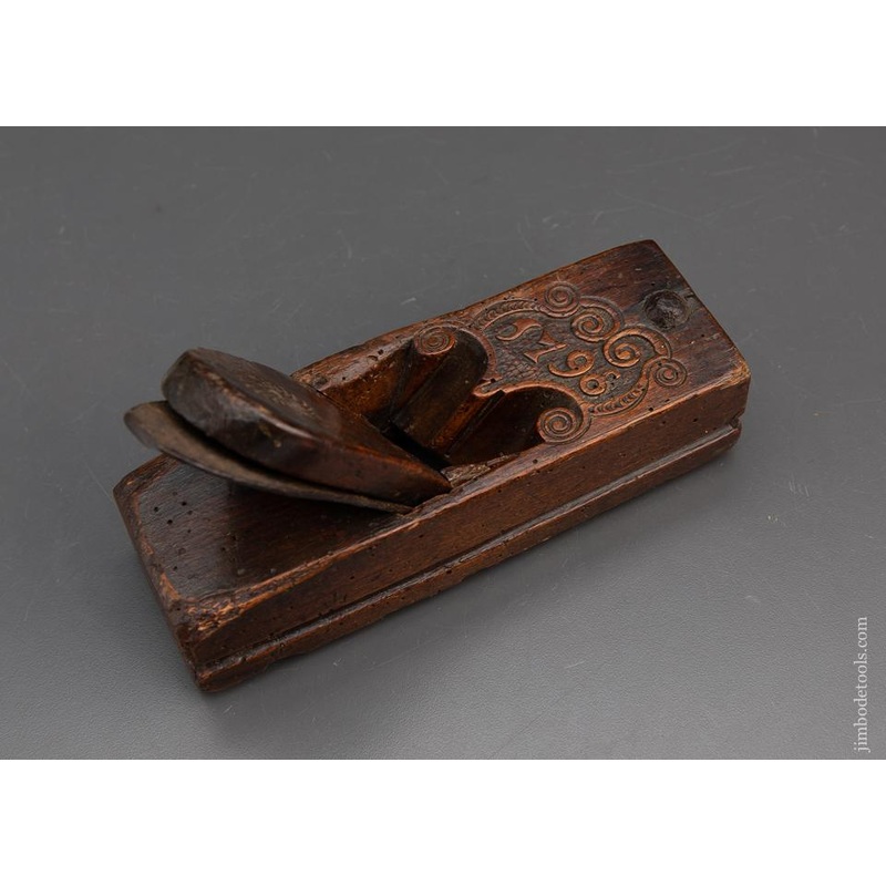 Remarkable! Dutch Skewed Panel Raising Plane Dated 1798 — 93463R
