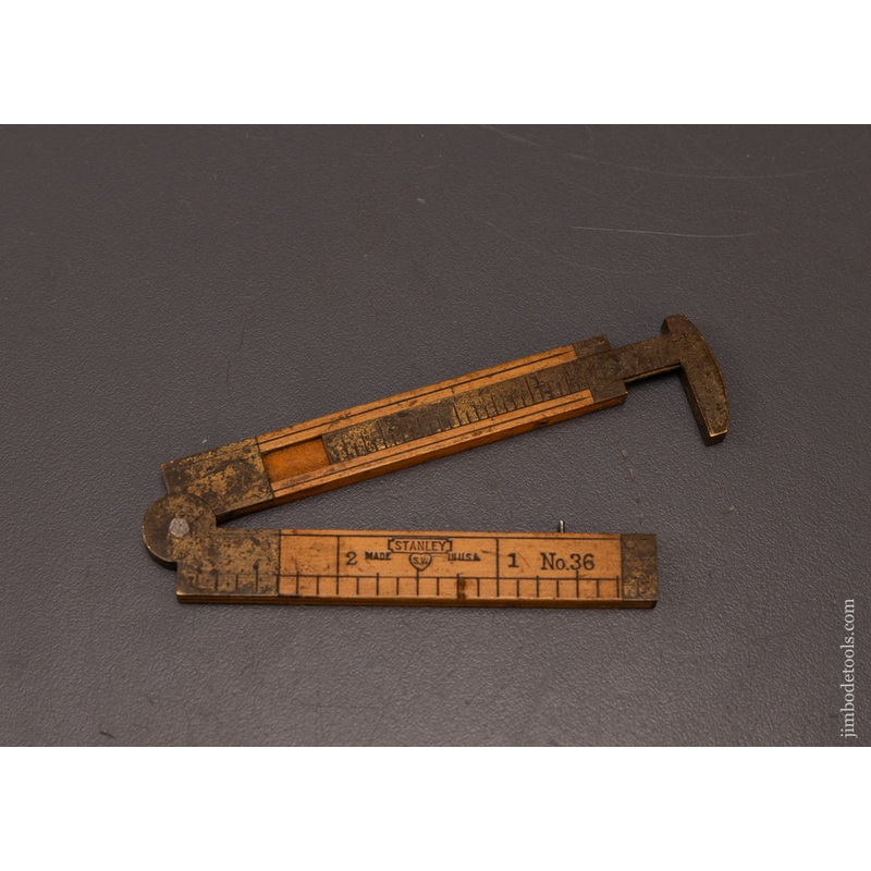 STANLEY SWEETHEART No. 36 Caliper Rule Near Mint – 108682