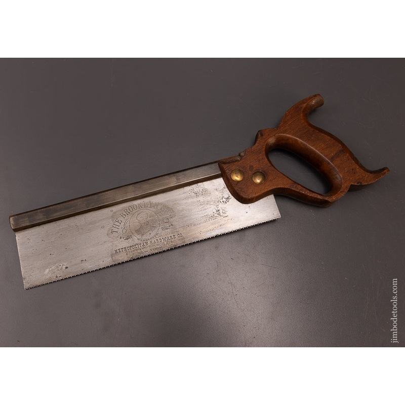 THE BROOKLYN SAW METROPOLITAN HARDWARE CO. N.Y. Dovetail Saw – 108655