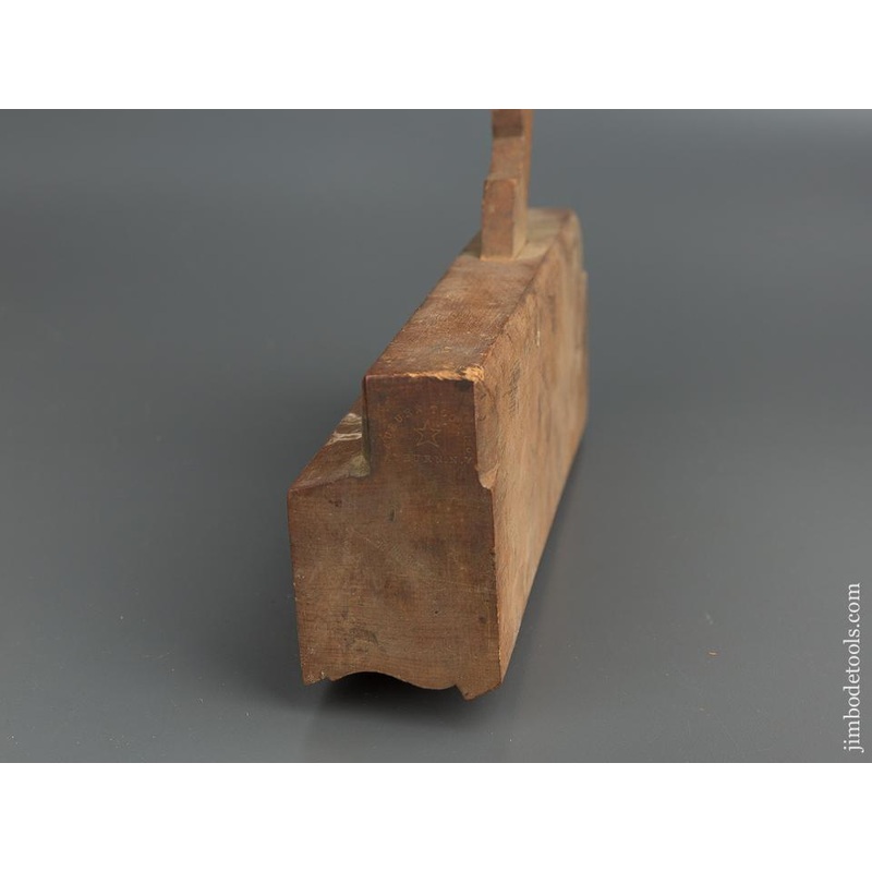 Two inch Wide AUBURN TOOL CO No. 128 Complex Molding Plane circa 1864-93 FINE — 79590