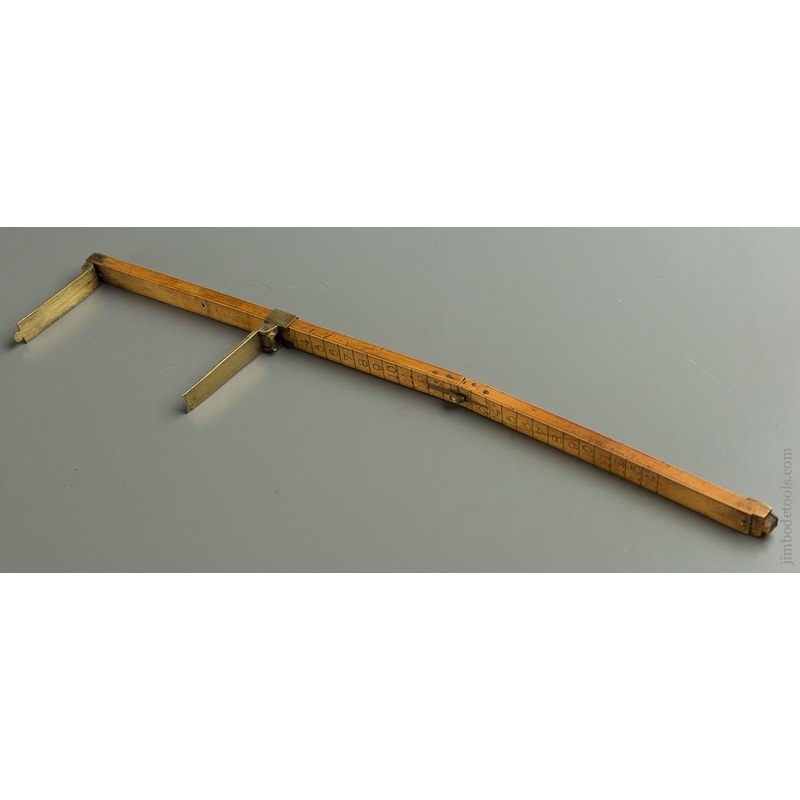 R. BLOOD & SON Boxwood Shoe Rule FINE + 76396