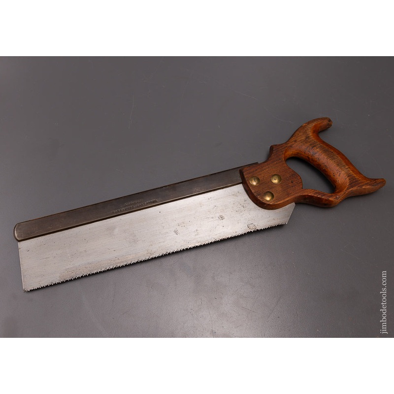 Rare CLARK & CO. 12 Inch Back Saw — 108200