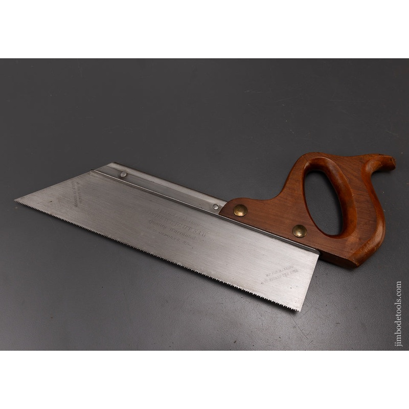 Rare H.G. OSBORNE 1906 PATENT MITERWRIGHT Combination Saw & Square – 108778