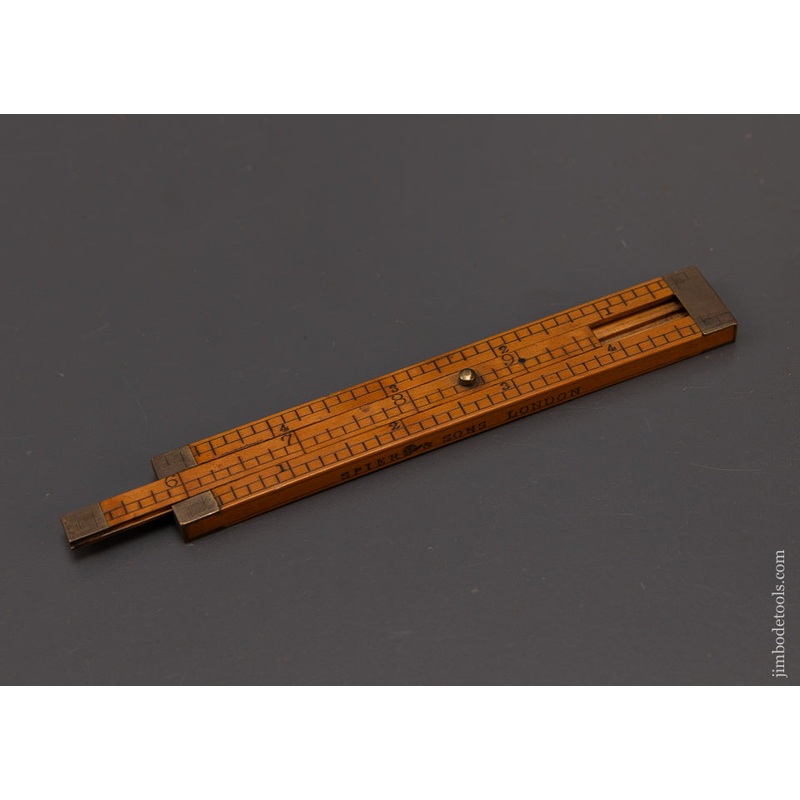 SPIERS LONDON Hat Makers Boxwood Rule – 108720