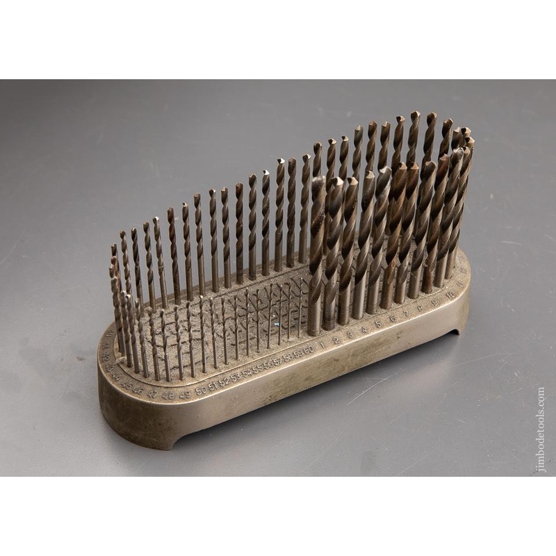 STANDARD TOOL Drill Bits in Stand — 92360