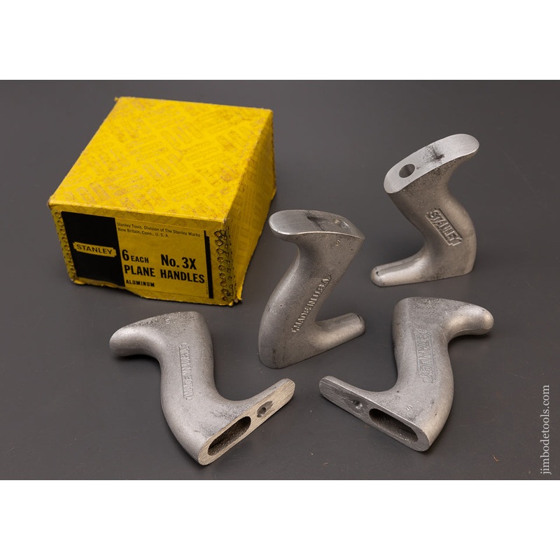 STANLEY No. 3X Aluminum Plane Handles in Original Box – 108755