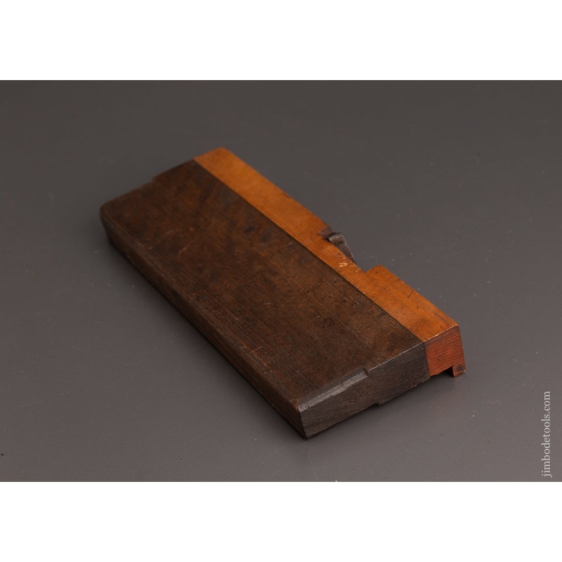 Unusual 1 1/16 x 9 inch Boxwood & Mahogany Plane * 76587