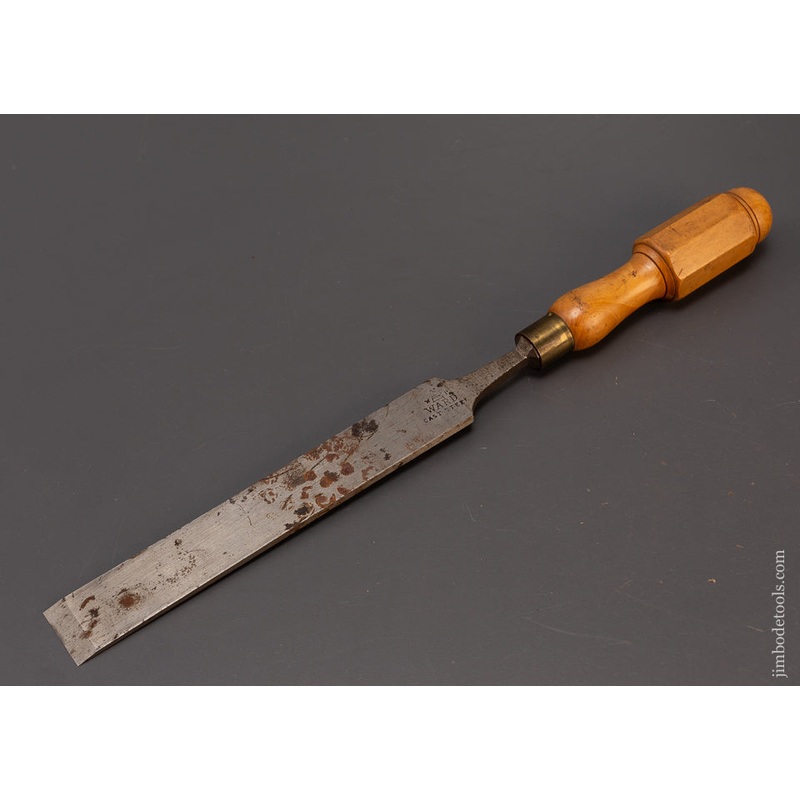 1 1/4 Inch Long, Thin Boxwood Handle Paring Chisel WARD – 109042