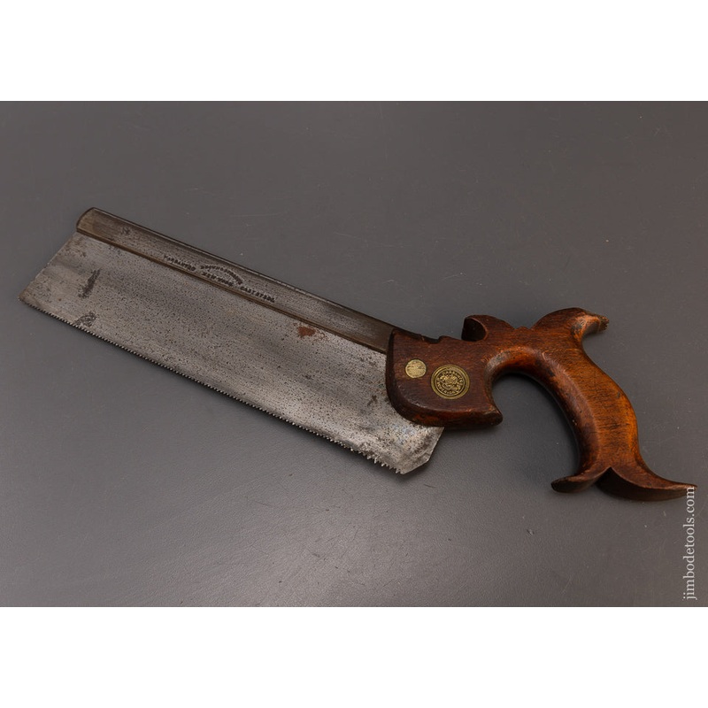 Rare BROWN & SPRAGUE N.Y. Dovetail Saw – 108948