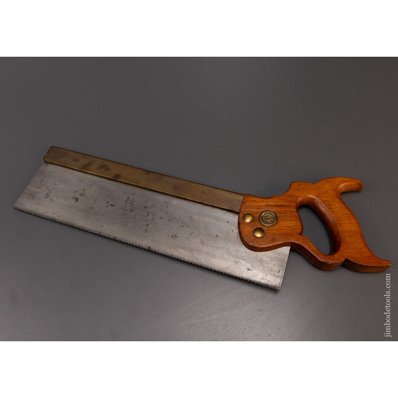 Rare DISSTON CANADA Brass Back Saw – 109197