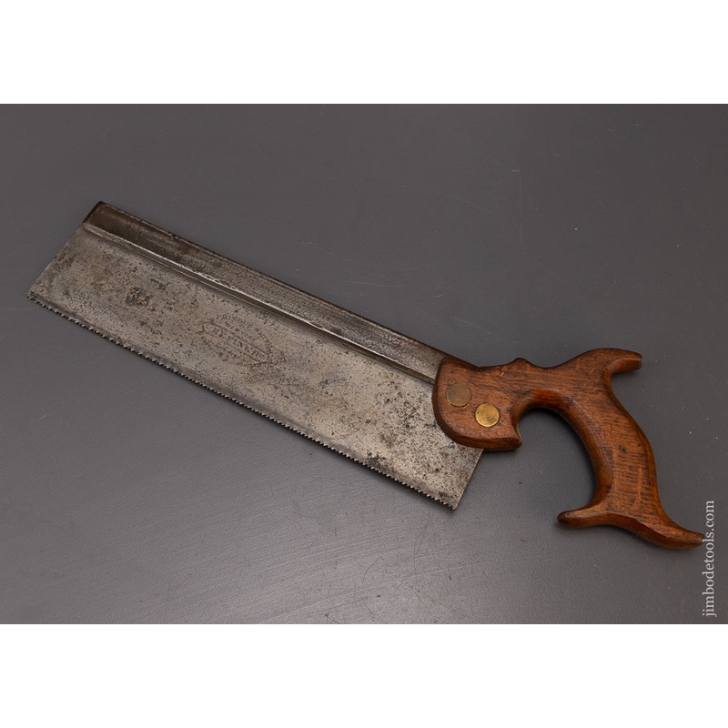 Rare PHINEUS SMITH N.Y. Back Saw – 108939