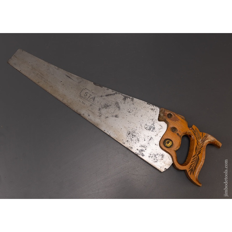 Rare STANLEY Tool Chest Saw 20 inch Panel Saw – 108932