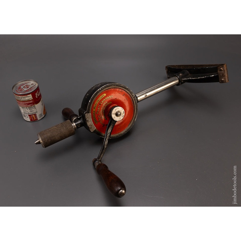 Spectacular GOODELL PRATT Massive Multi-Function & Speed Hand Drill in Full Paint – 108958