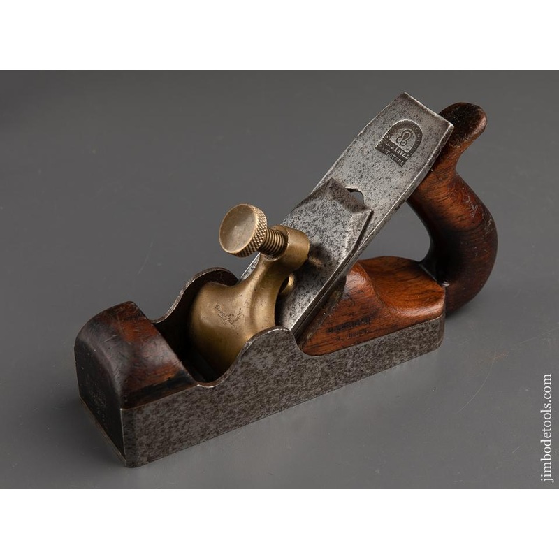 SPIERS No. 7 Dovetailed Steel & Rosewood Smooth Plane — 91543