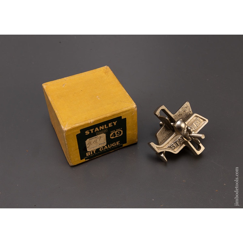 STANLEY No. 49 Bit Gauge in Original Box – 108973