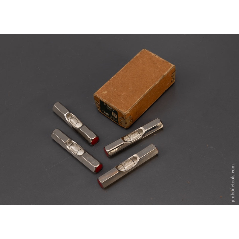 Rare Box STANLEY No. 31 Pocket Levels 2 1/2 Inch – 108680