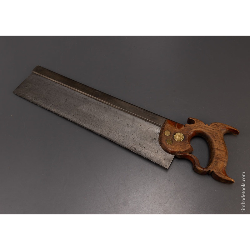 Rare PLATT HOLROYD (NY ca. 1840) 16 Inch Tenon Saw – 109280