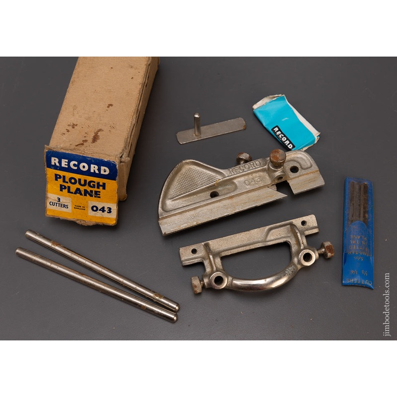 RECORD No. 043 Plow Plane Mint in Box 100% Complete – 108526