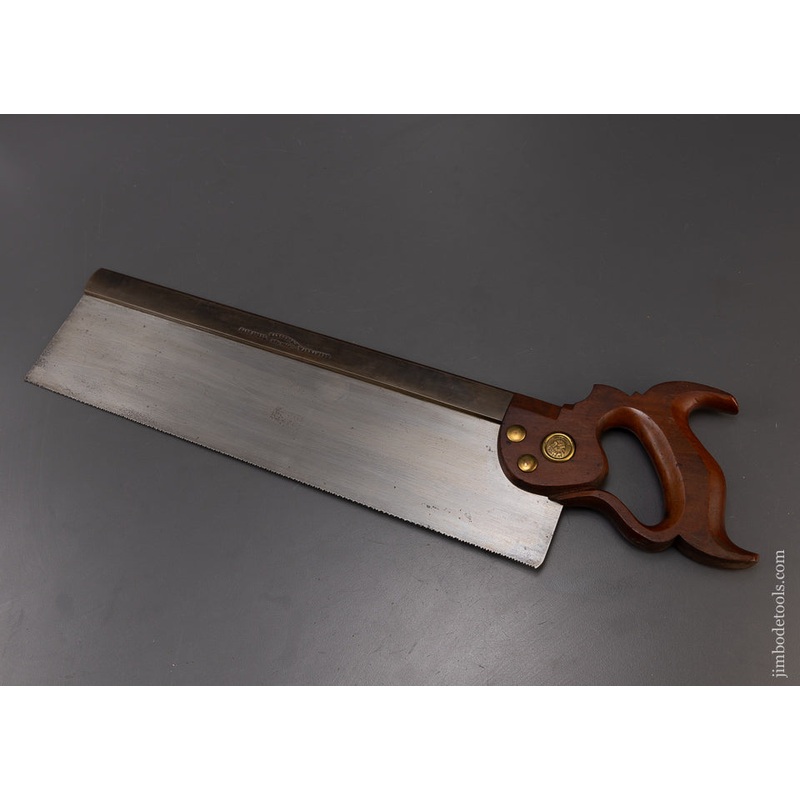 Utterly Crisp SARGENT & CO NEW YORK 16 Inch Back Saw – 109149