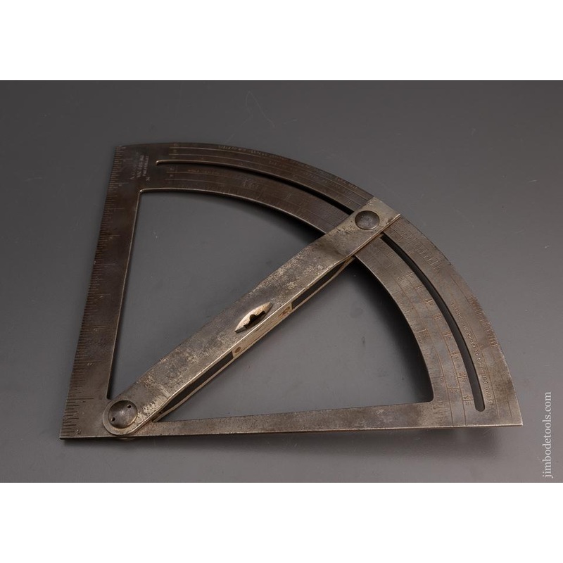 Rare and Fine CALHOON PATENT Bevel Square — 99710