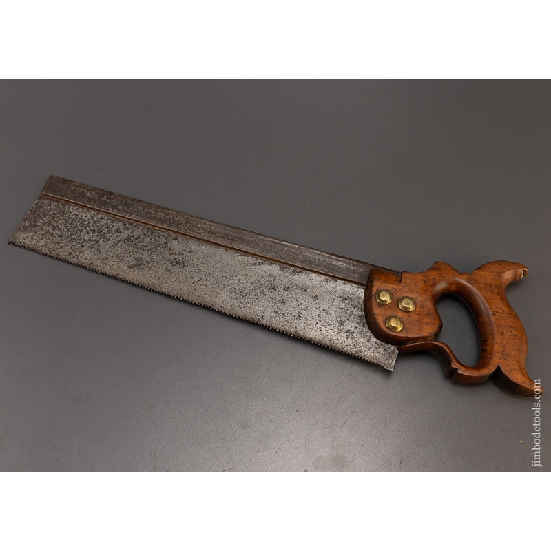 Rare & Fine J.H. BRINGHURST PHILADA Back Saw Ca. 1842-65 – 109264