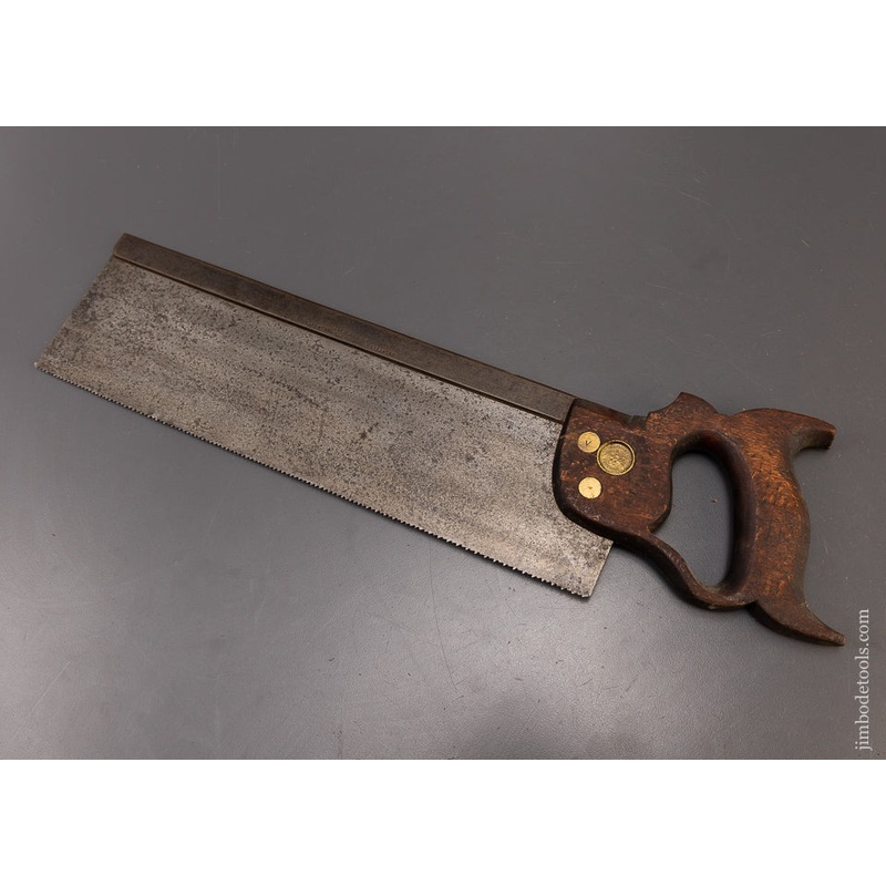 Rare J.N.o GUNNIS PHILA ca. 1855 Back Saw – 109250
