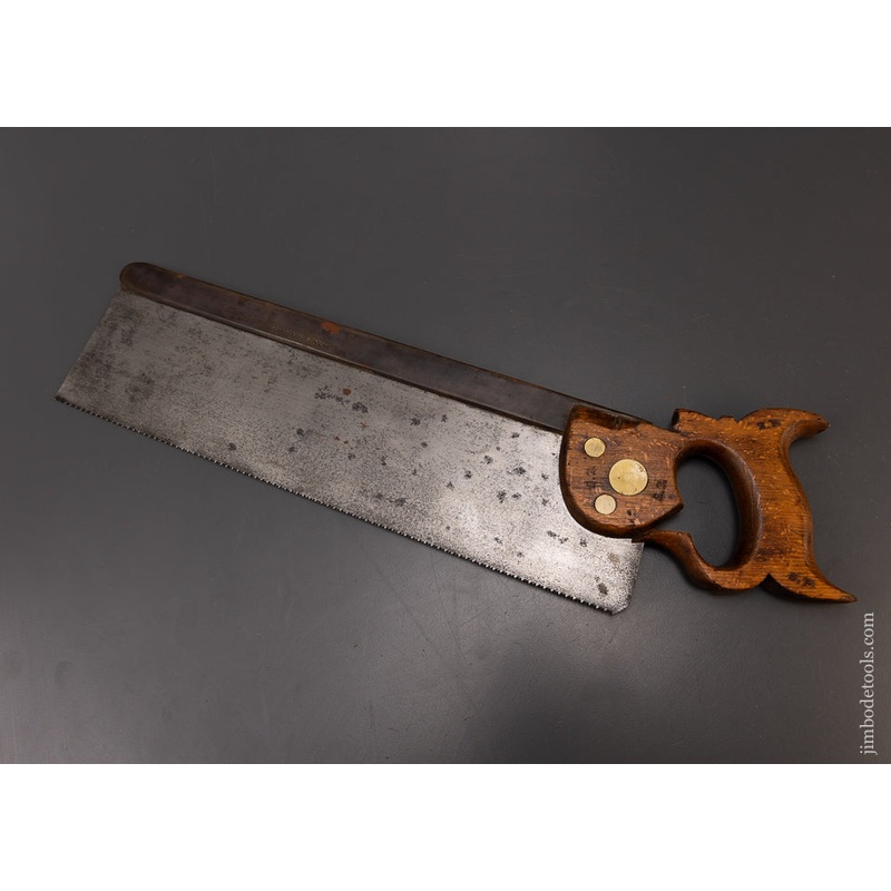 Rare M. SCHWARZ BOSTON Tenon Saw – 109230