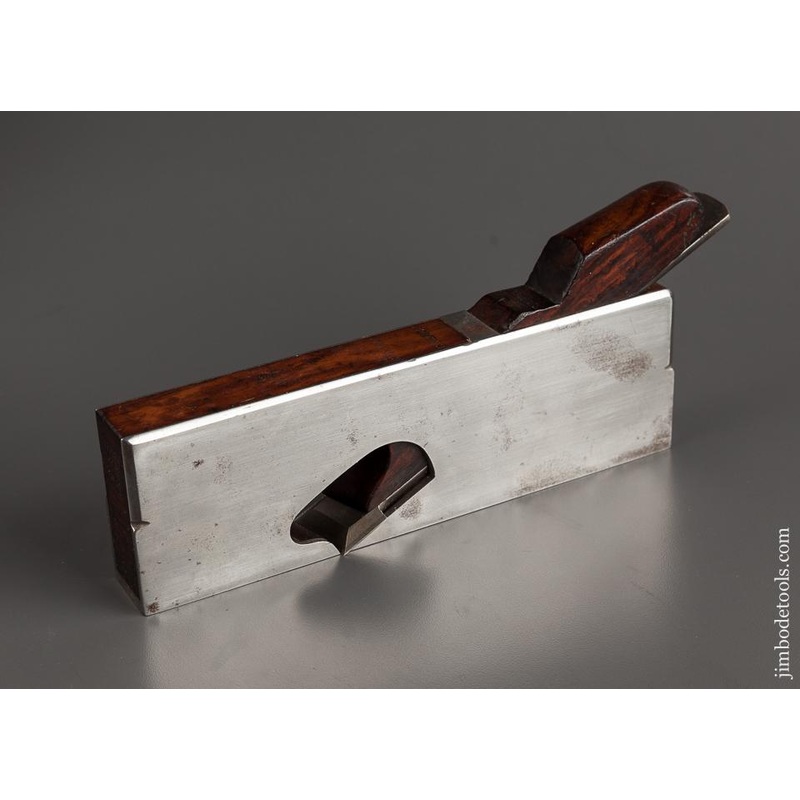 Rare! SKEWED SPIERS AYR No. 3 Dovetailed Steel Skew Rabbet Plane with Rosewood Infill – 76047U
