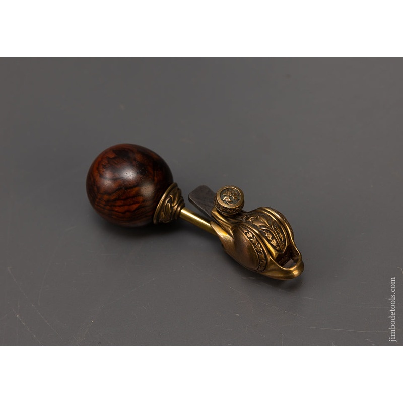 Rare & Stunning CHRISTOPHER LAARMAN Tail Handle Violin Plane – 109405