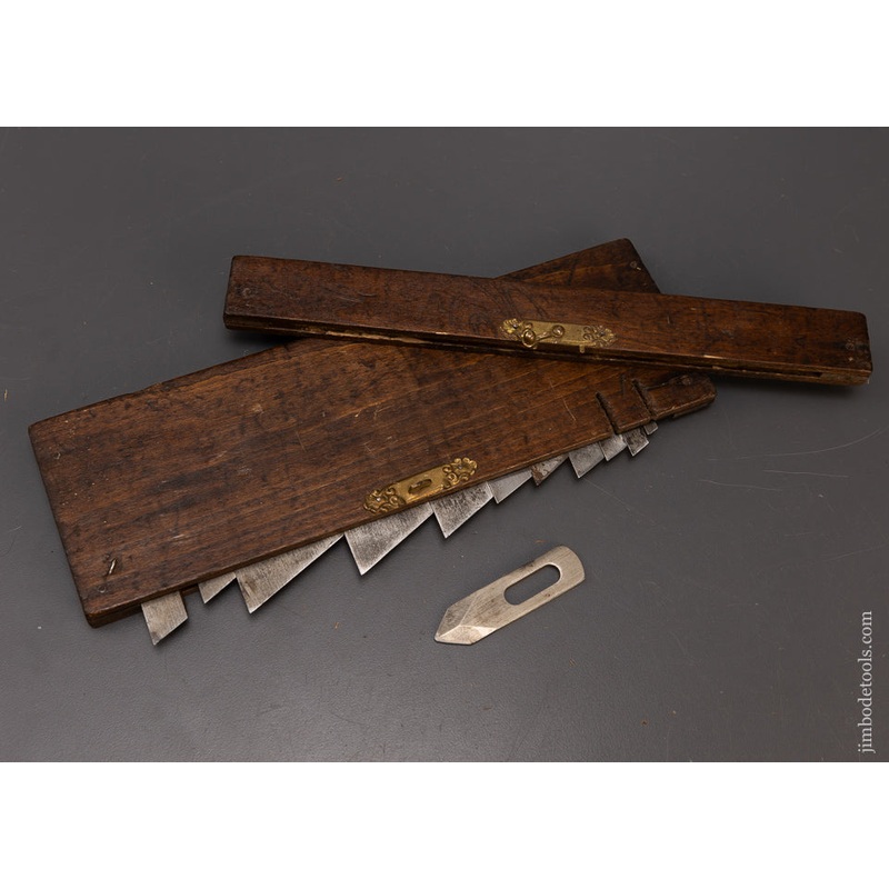 Set of 11 Cutters for STANLEY No. 46 Skew Plow Plane in Box – 109386