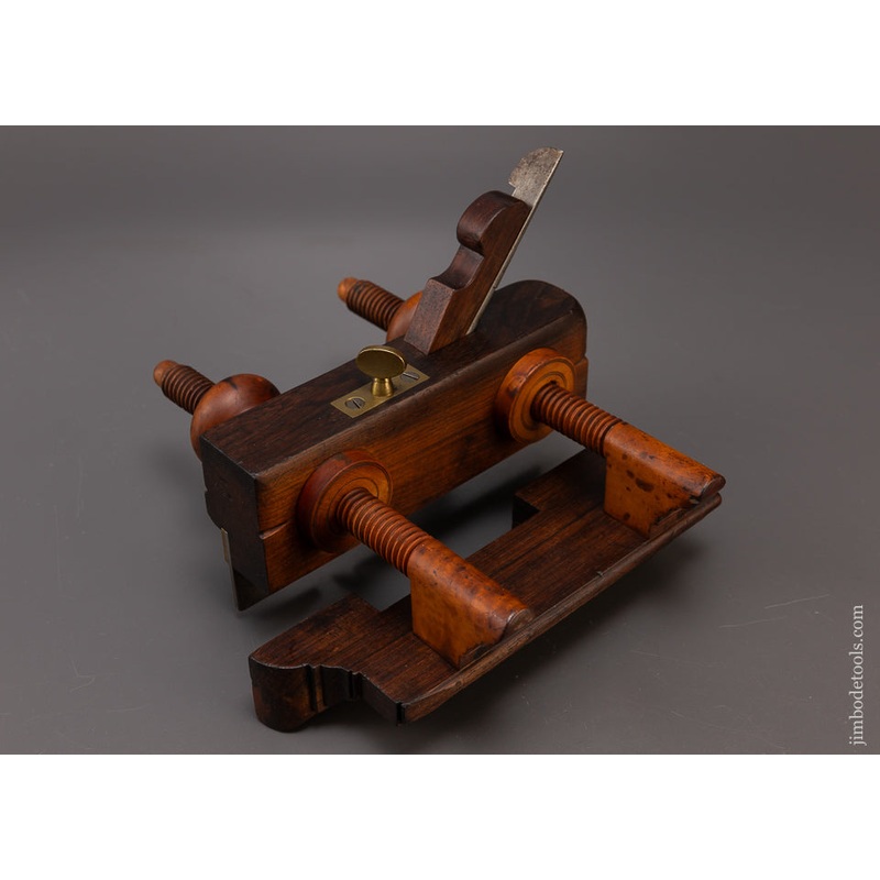 Solid Rosewood Screw Arm Plow Plane by GREENFIELD TOOL CO. Fine – 109292