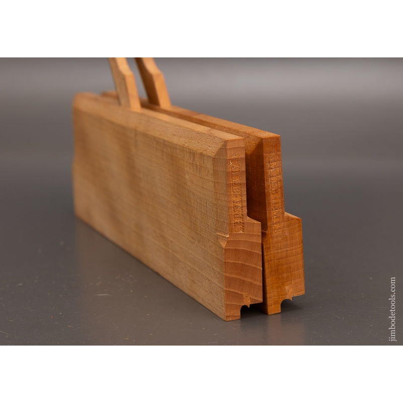 2 Mint & Unused CALEB JAMES Side Bead Moulding Plane – 116479