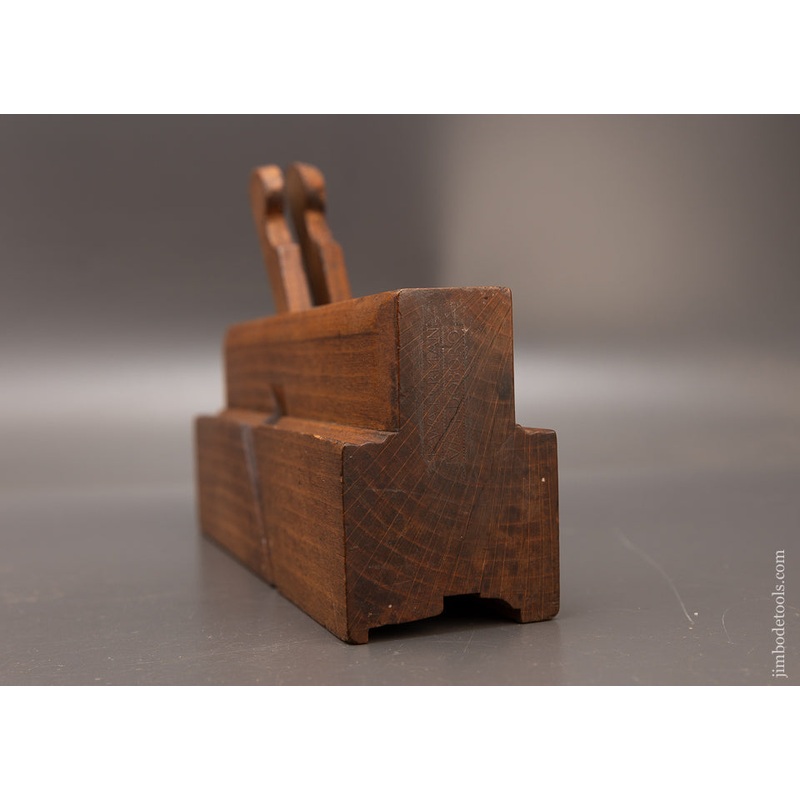 Rare 4 STAR **** Double Iron Sash Moulding Plane by I. WATERMAN WALDOBORO – 116396