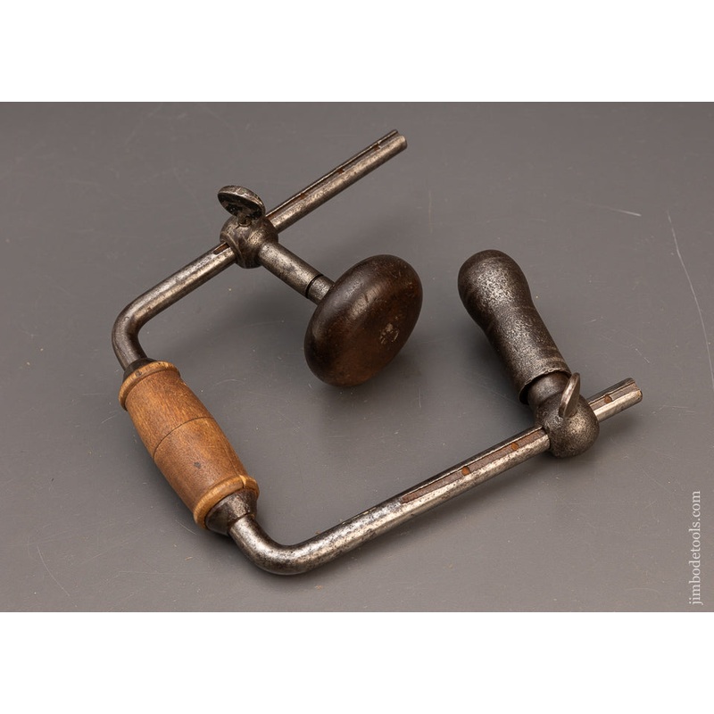 Rare D.F. SUTTON 1875 PATENT Folding Multi Sweep Bit Brace – 115890