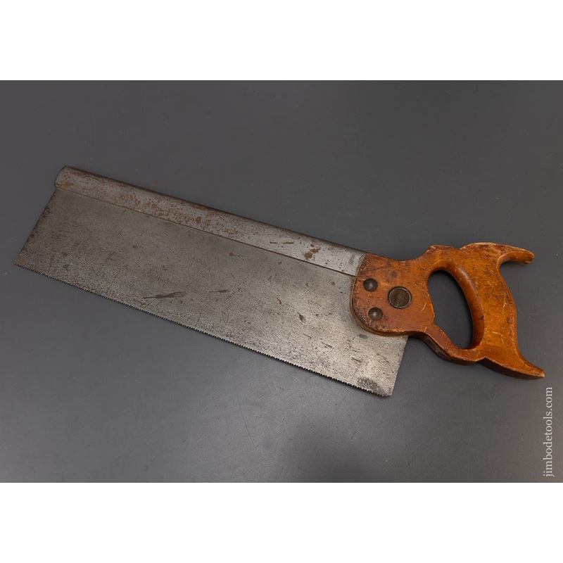 Rare Size 16 Inch DISSTON No. 4 Back Saw * 108858
