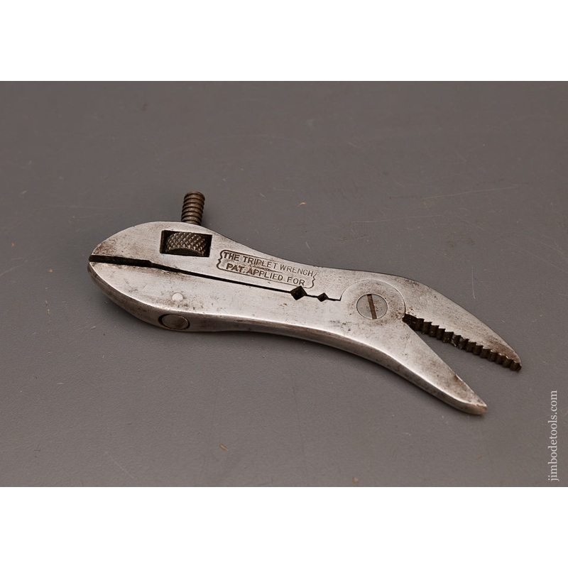 STANLEY 5 1/2 Inch ANDERSON August 19, 1913 Patent THE TRIPLET Wrench – 116480
