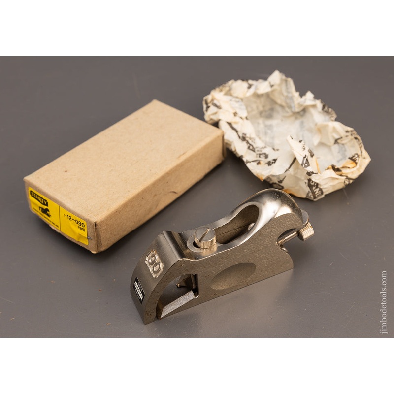 STANLEY No. 90 Rabbet Plane Mint in Box – 116265