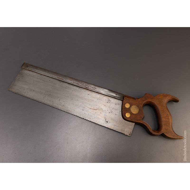 Rare Undocumented Early Back Saw by SEWELL – 109563