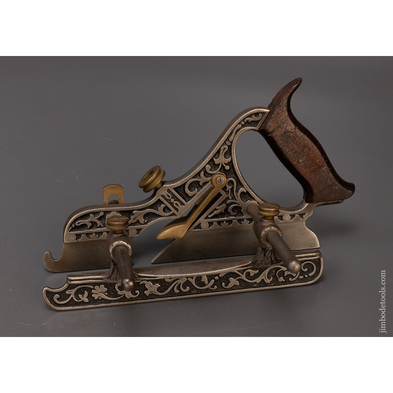 STANLEY No. 43 MILLERS PATENT Ornate Plow Plane – 109352