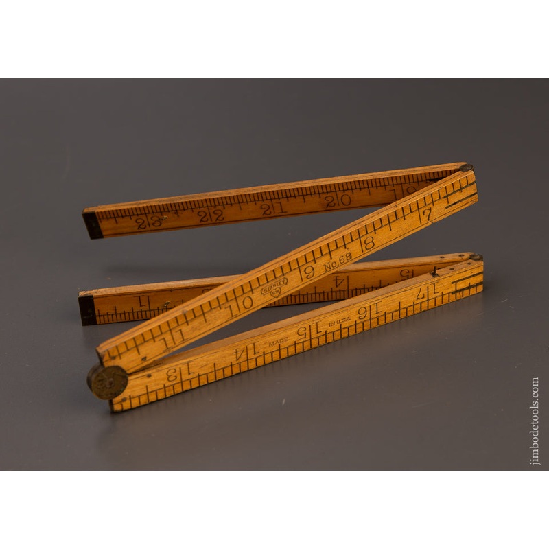 STANLEY No. 68 SWEETHEART 2 Foot 4 Fold Rule Extra Fine – 108690