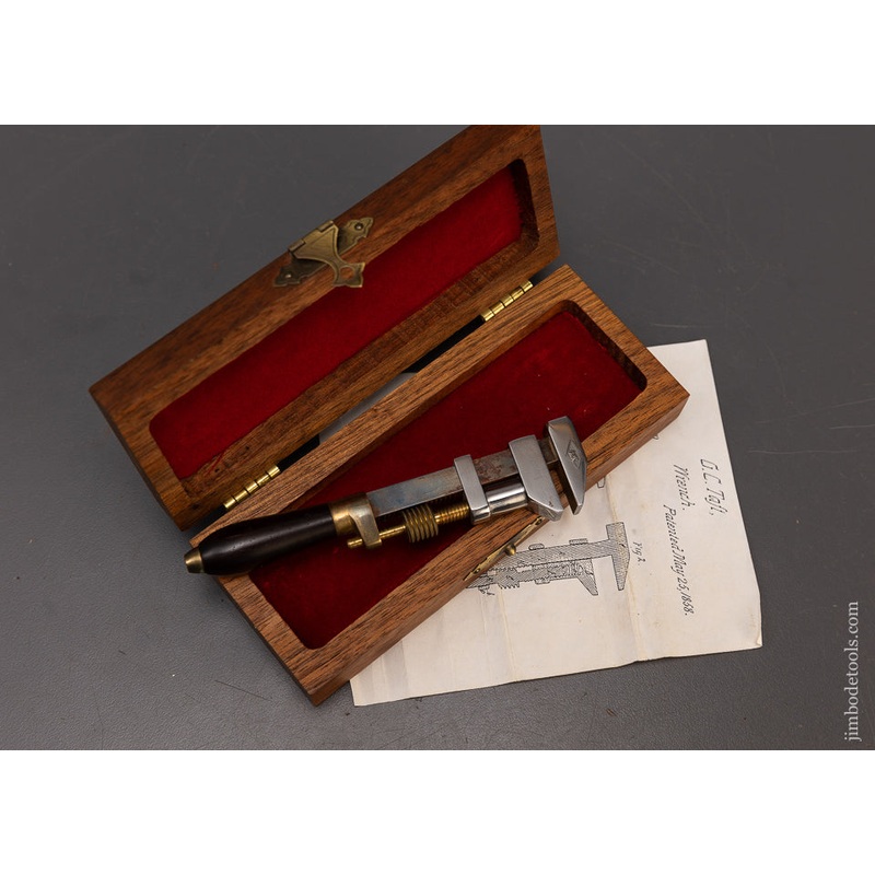 Stunning Miniature 4 1/2 Inch Patented Wrench by HILARY KLEIN in Original Box — 109374