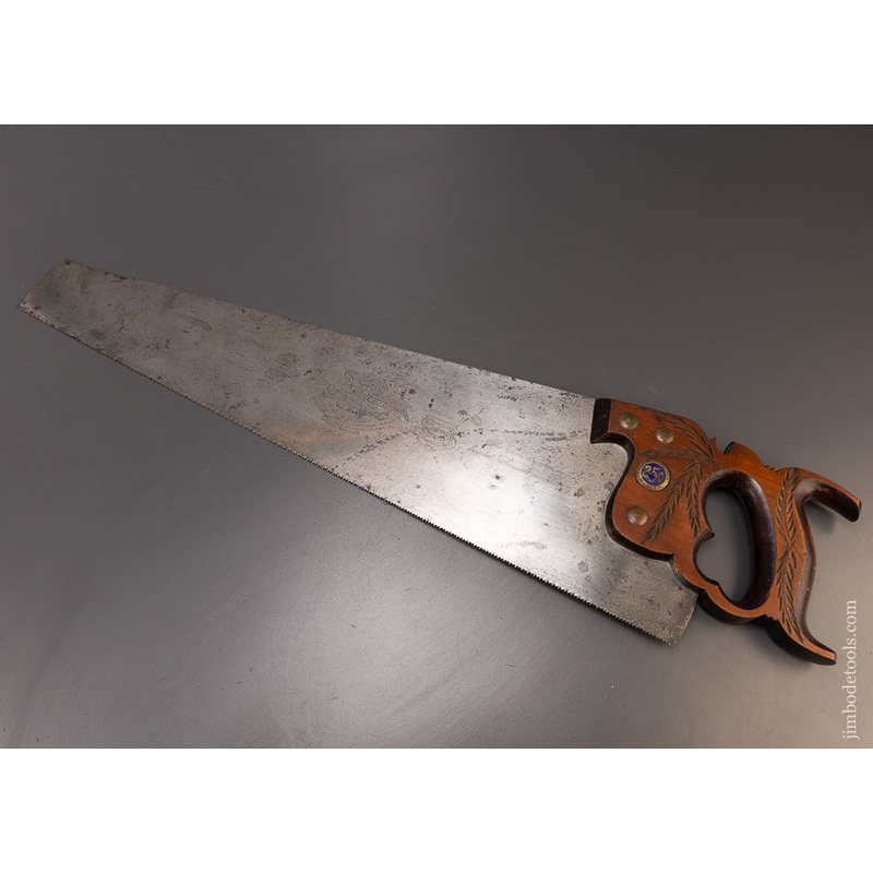 Rare & Fine SIMONDS No. 61 Hand Saw – Original Price Medallion $2.50 – 109698