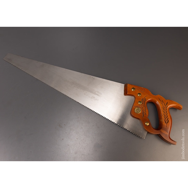 Spectacular DISSTON D-23 Rip Hand Saw Mint Unused – 109531