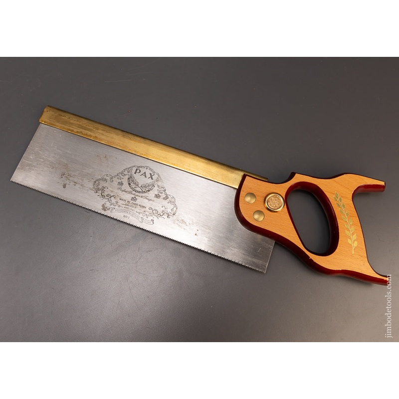 THOS. FLYNN PAX No. 1 Brass Back Dovetail Saw – 109690