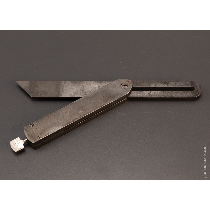 Rare 9 Inch ST. JOHNSBURY ROBINSON PATENT JUNE 14, 1870 Bevel Square — 108835