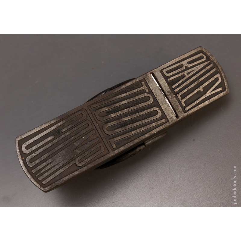 Rare & Fine BAILEY TOOL CO. Model B Patented Block Plane with Corrugated Sole – 109570 – AS OF DEC 2