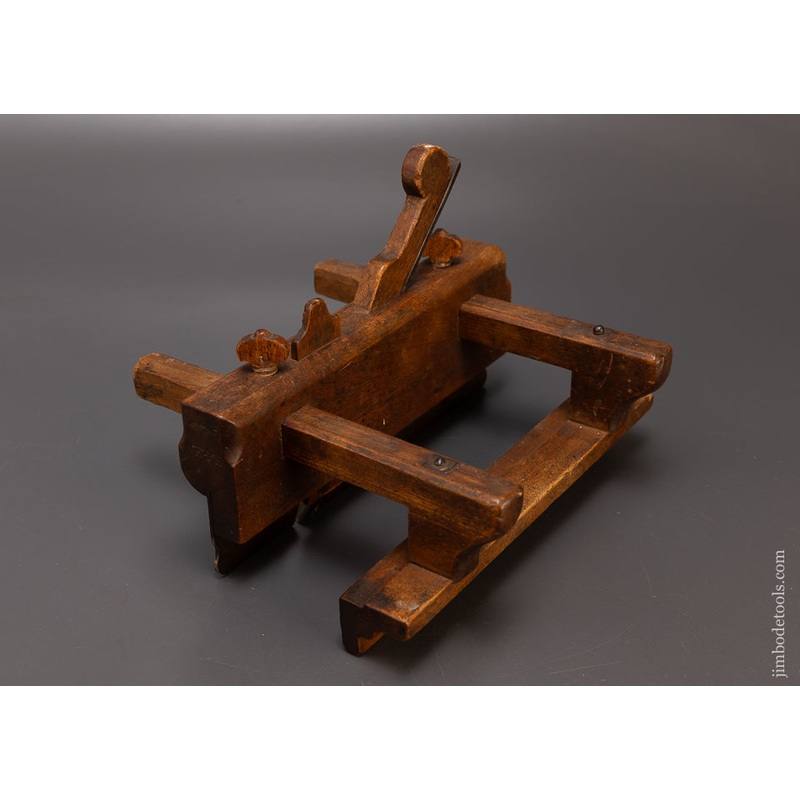 Rare & Fine C. FISHER Ca. 1790 Yellow Birch Plow Plane – EXCELSIOR 109378 – AS OF DEC 13