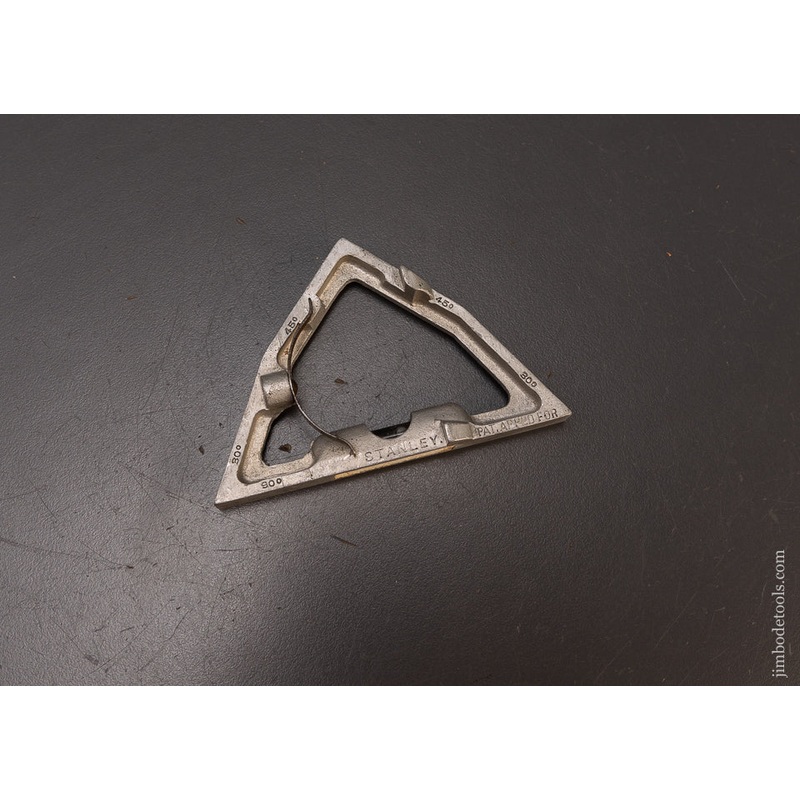 Rare STANLEY No. 2 Three Angle Rule Tool – 107123