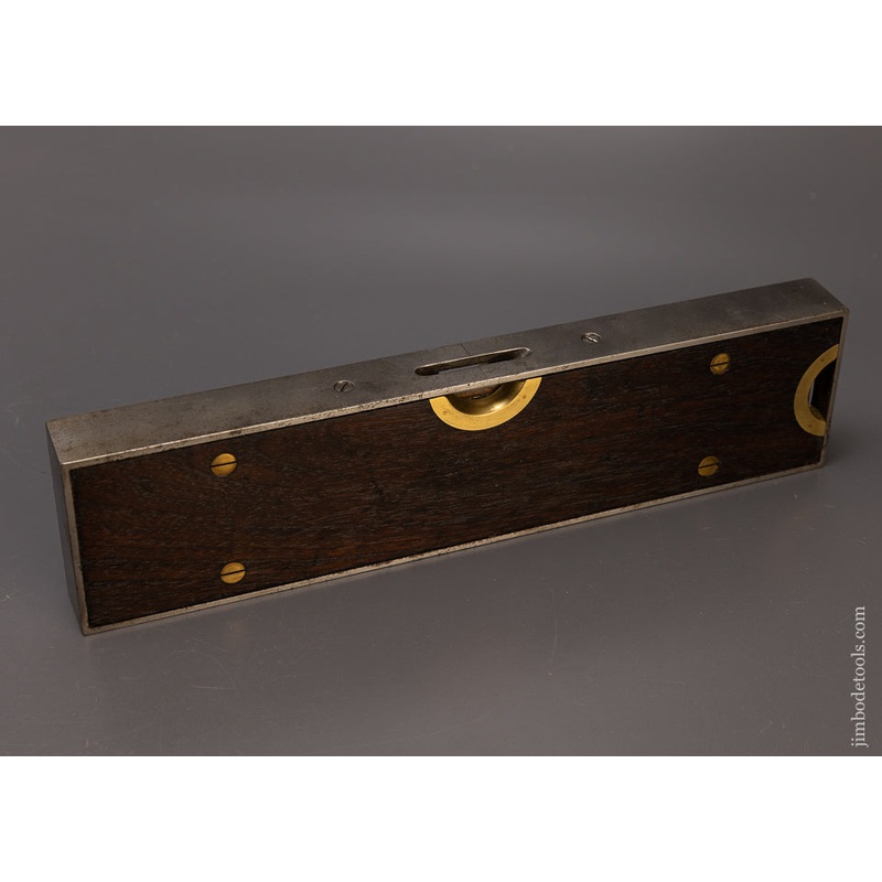 Rare  STANLEY No. 48 Steel Encased 12 Inch Level – EXCELSIOR 110031 – AS OF DEC 15